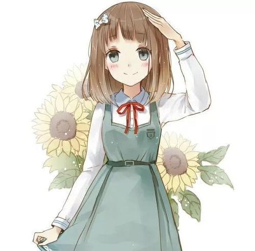 吃瓜网红头像照片动漫女,动漫风网红女生的吃瓜日常